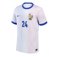 Camiseta Francia Ibrahima Konate #24 Visitante Equipación Eurocopa 2024 manga corta